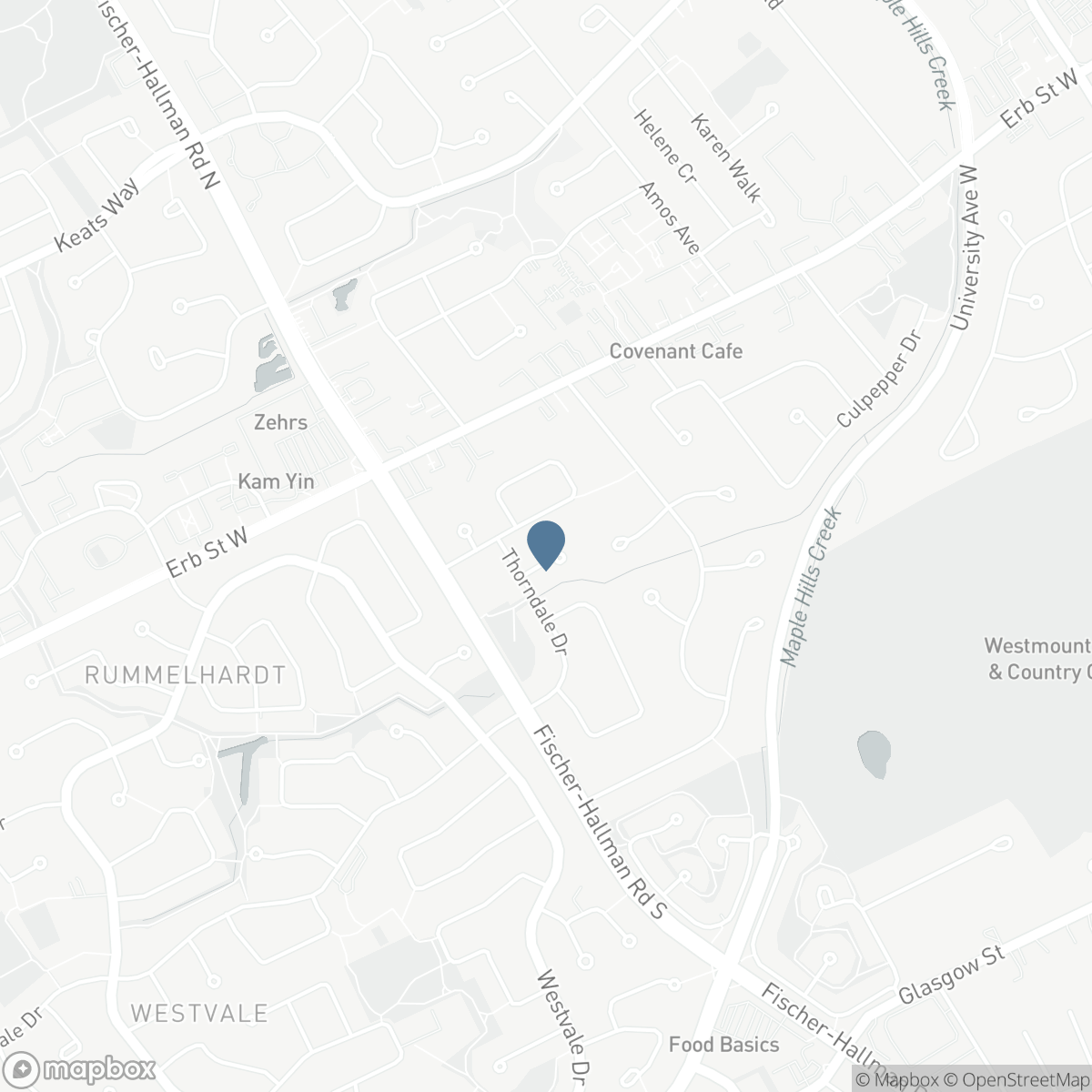 106 THORNDALE PLACE, Waterloo, Ontario N2L 5Y8